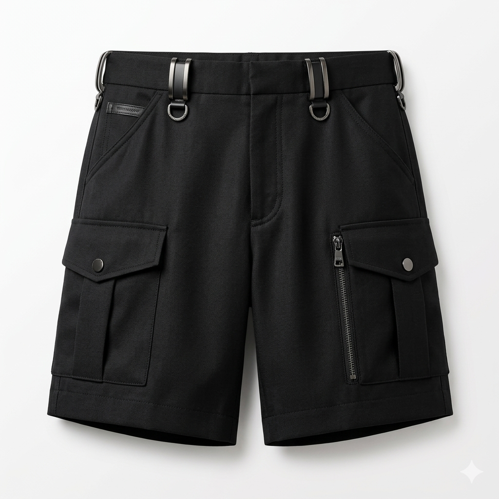 CONSTRUCTED CARGO SHORTS
